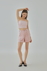 Windy Contrast Stitching Shorts